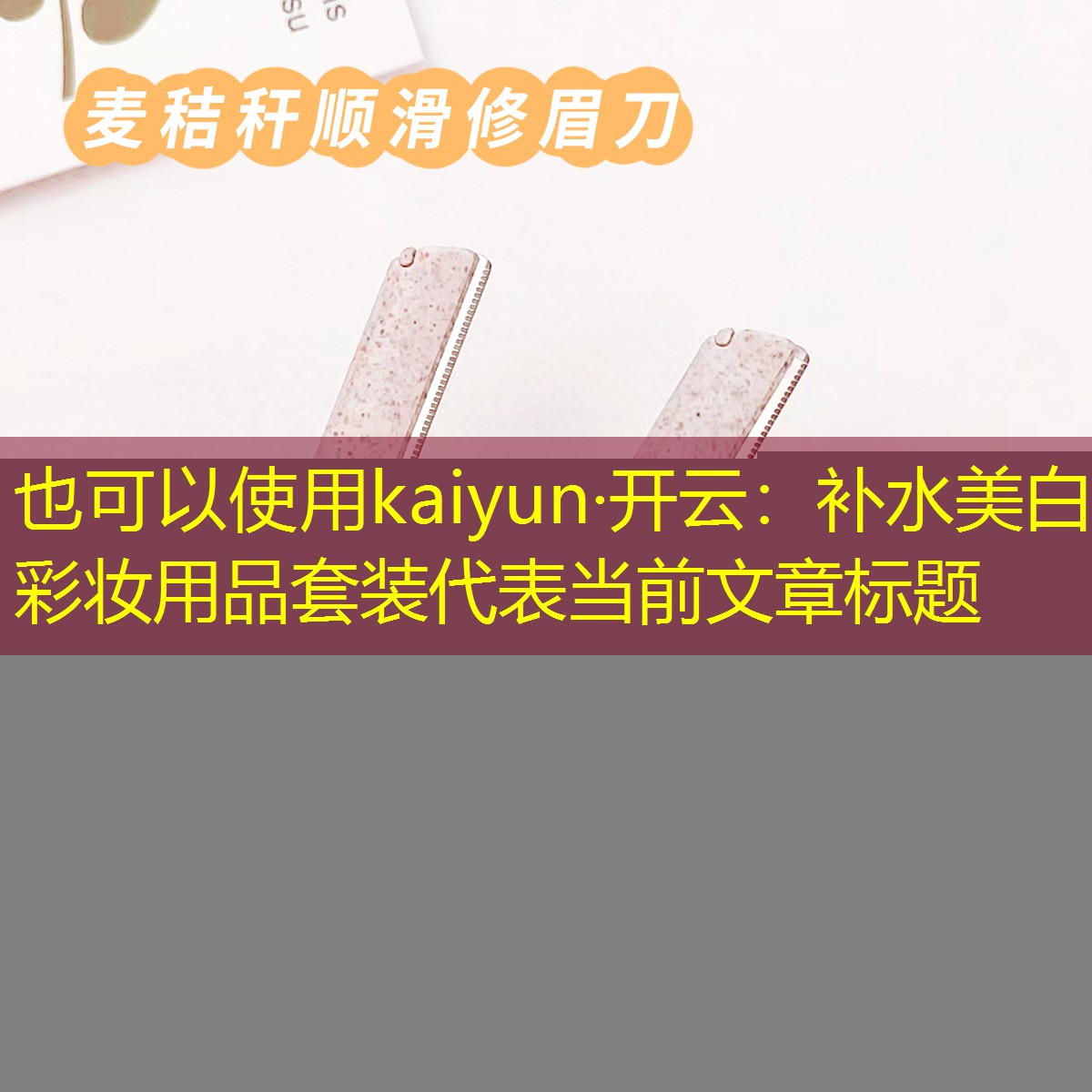 补水美白彩妆用品套装